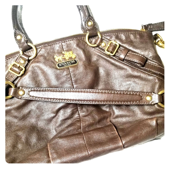 🚫SOLD🚫EUC Madison Sophia medium satchel - Picture 1 of 16